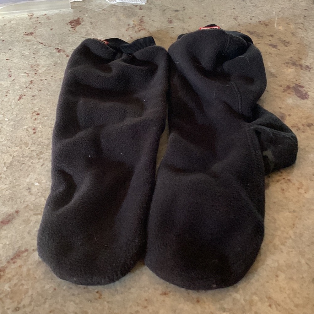 Hunter boot fleece socks